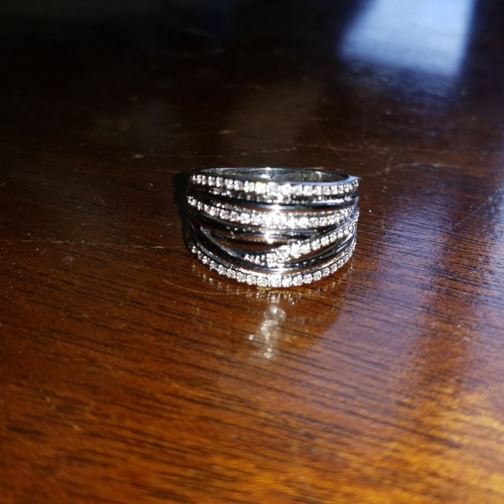 Gorgeous wrap ring sterling silver